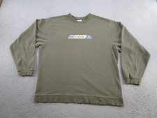 Vintage 90s Adidas 3 Stripe Brand Logo Streetwear Sweatshirt Crewneck Size 2XL
