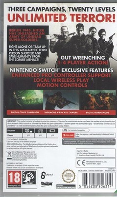 Zombie Army Trilogy for Nintendo Switch™ 5056208806314| eBay