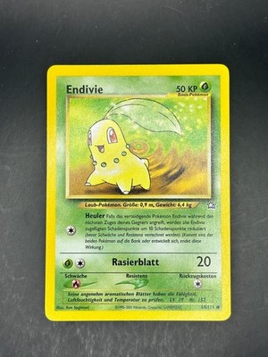 Chikorita 54/111 Common Neo Genesis Pokemon Unlimited Lightly Played DE