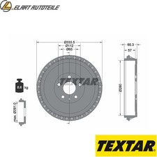 2x BREMSTROMMEL 94049000 FÜR VW ID.3 ID.7/Tourer ID.4 ID.5 SKODA ENYAQ/iV/SUV  