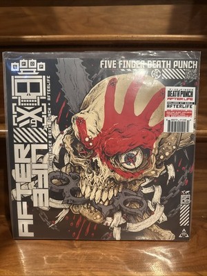 Five Finger Death Punch AfterLife LP 12 Inch 45 RPM Translucent Vinyl Only 300