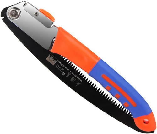 Folding Hand Saw Camping Saw Pruning Saws with Rugged 10.6 Inch Folding Saws Ra - 第 4/6 張圖片