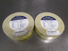 2 Rolls Kappler 99402YW Chemical Resistant Tape 48mm x 55m 2in x 60yd 