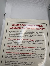 Where in Time is Carmen Sandiego (Nintendo Entertainment System, 1991) NES