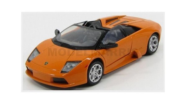 Motor-Max 73316OR Lamborghini Murcielago LP640 Roadster 2001 Orange 1/24-image