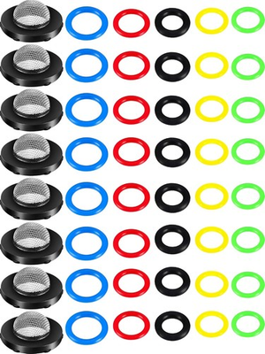 #ad 48 Pieces O Ring Power Pressure Washer Kit 6 Sizes Sealing Stainless Steel... $14.08