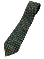 Salvatore Ferragamo Tie Silk NVY Total Pattern Men