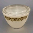 Pyrex Corning Ware Crazy Daisy Spring Blossom Sugar Bowl With Lid Vintage