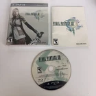 Final Fantasy XIII (Sony PlayStation 3, 2010) PS3 Video Game CIB Complete Manual