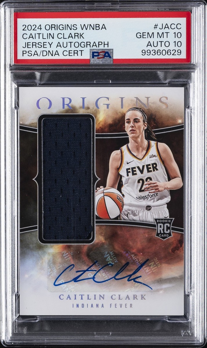 2024 Panini Origins WNBA - Jersey Autographs Caitlin Clark
