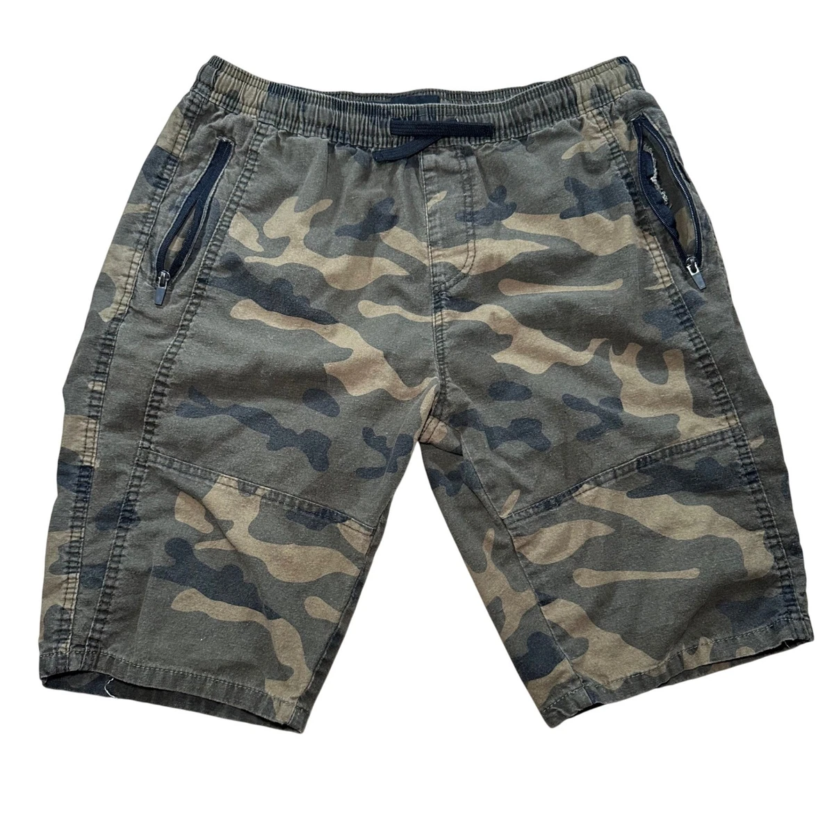 rocawear 白黒カーゴショーツ カモ ホルスタイン ジョーツ rocawear