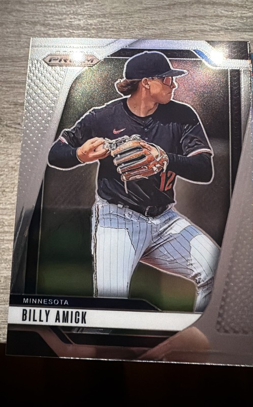 2025 Panini Prizm - Billy Amick, Billy Amick #56 Silver Prizm (RC)