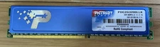 1GB 1x1GB PC3200 Patriot DDR-400 PDC2G3200LLK PD000049 Blue Gamer Ram Kit DDR1