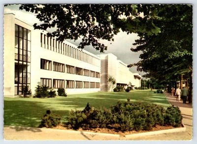 Postcard Berlin-Dahlem Freie Universität Campus Building Germany