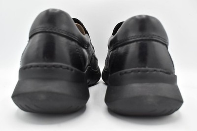 Born Mens Size 10.5 Cambridge Black Full Grain Leather Slip  display picture 2