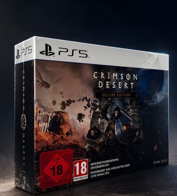 Crimson Desert Deluxe Edition PS5   Neu & OVP   Folie eingerissen