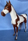 Marx Johnny West Bay Pinto Storm Cloud Spotted White Brown Black Tail Mane Horse
