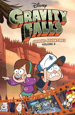 Gravity Falls Graphic Adventures: Volume 4 (Disney) by Alex Hirsch Paperback Boo