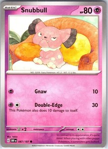 Snubbull 087/197 Obsidian Flames Common