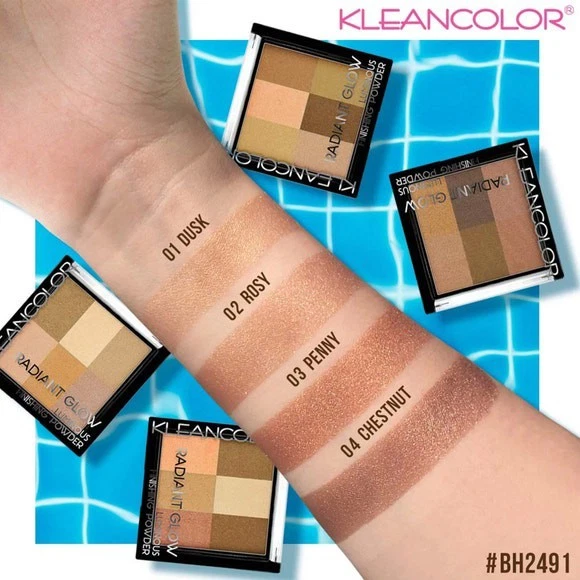 Klean Color Radiant Glow Luminous Finishing Powder #4 Chestnut - Image 3 of 3