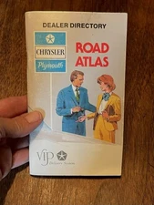 VTG MoPar (Dodge) Pocket Road Atlas NEW OLD STOCK 1989 Franchised Dealer Atlas