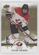 2016 Upper Deck Team Canada Juniors Women's Team Gold Jillian Saulnier #6 0d7y