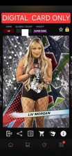 ​[DIGITAL] Topps WWE Slam LIV MORGAN Cosmic Chrome 25 Starfractor Super Rare