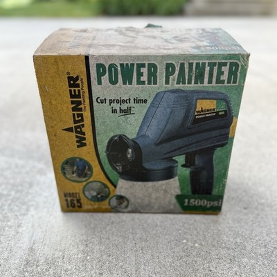 Wagner Power Painter Model 165 Paint Sprayer 1500 PSI w/ Box Tested Working
