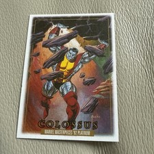2024 Skybox Marvel Masterpieces ‘92 Platinum Canvas Card #14 Colossus