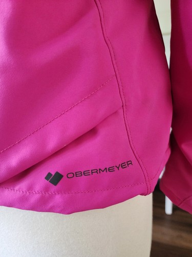 Girls Teen Obermeyer Rylee Ski Jacket Pink/Purple Size L (14-16) - Picture 10 of 15