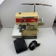 Elna Lock Pro 4 Sewing Machine With Foot Peda...