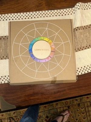 Lovevery Color Theory Wheel Puzzle Solid Wood, Months 46-48 | eBay