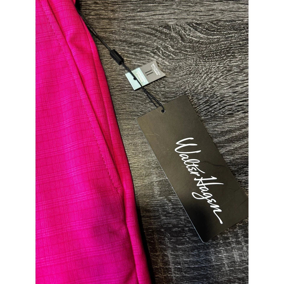 Pantalones Cortos de Golf Walter Hagen Para Hombres Colección Perfect II Talla 36 Rosa Nuevos con Etiquetas Foto 3 de 4