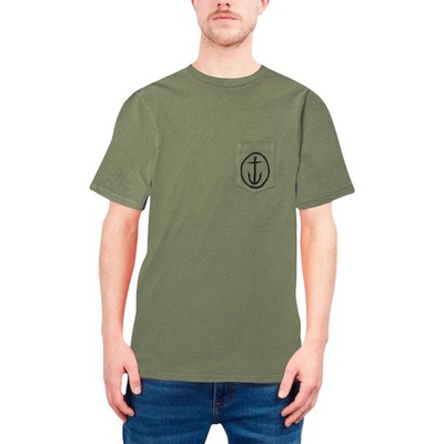 Captain Fin Herren T-Shirt Baumwolle Sommer Oberteil Rundhals Kurzarm Premium Tee