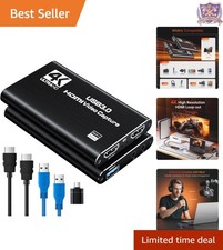 Versatile 1080P HDMI Capture Card for Live Gaming, Video Conferencing