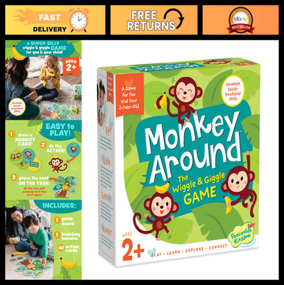 Interactive Toddler Game - Monkey Around for Ages 2+ | Fun Parent-Child Play