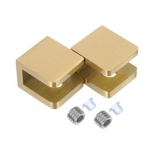  2 Pcs Halterung Für Glas-Sandwichplatten Glasklemme Regal Wandregalhalterung