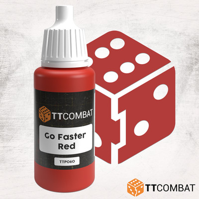 TTCombat 17ml Acrylfarbe - Go Faster Red