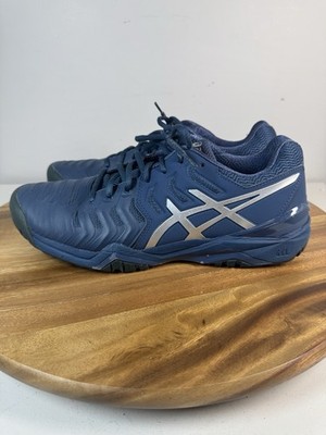 Asics Court FF Novak US Open, Men's Size 1O.5 Blue/Green Tennis, Pickleball