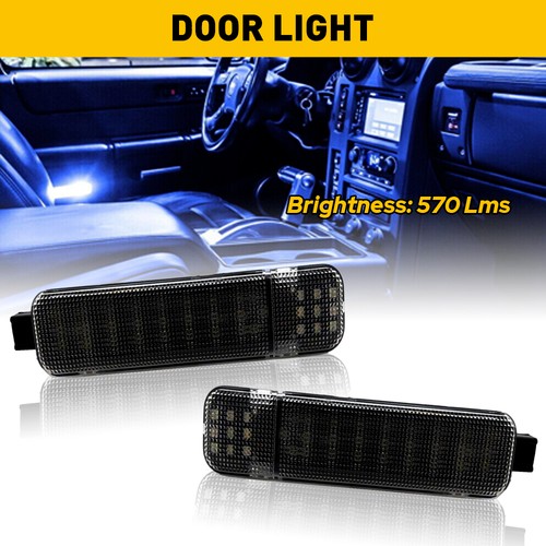 For Cadillac Escalade 1999-2006 LED Door Courtesy Lights 15021518 15021517 EOA - Picture 20 of 25