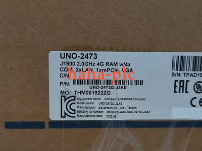 1PCS NEW Advantech UNO-2473G-J3AE Embedded industrial control computer FedEx