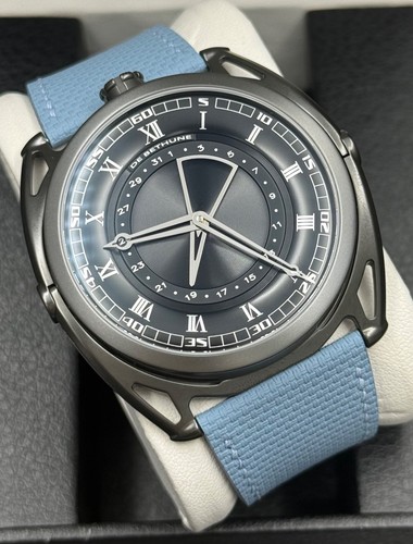 De Bethune DB27 Titan Hawk DB27ZS8 43MM Black Dial Titanium Mens Watch