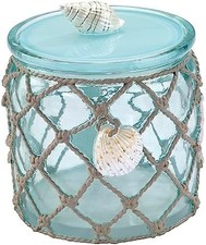 Beach Inspired, Resin Counter Organizer, - Covered Jar