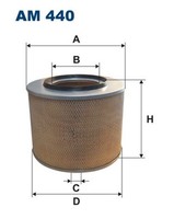 Luftfilter Filtron AM 440 Filtereinsatz FüR Mercedes LN2 LK SK NG MK