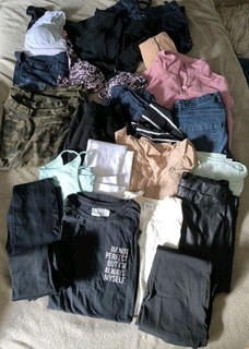 Gemischtes 36tlg Bekleidungspaket Gr.XS S für Damen