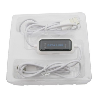 High Speed USB 2.0 PC to PC Data Transfer Sync Link Cable for Windows 10/11