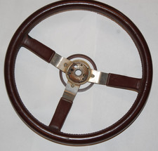 91-94 Jeep Cherokee Xj Factory Leather Steering Wheel Maroon Burgundy 91-94 Jeep Cherokee Xj Factory Leather Steering Wheel Maroon Burgundy