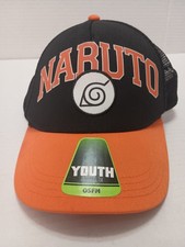 Naruto Youth Trucker Hat NWT OSFM Orange Anime Snapback Cap