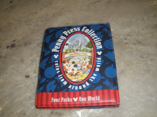 PENNY PRESS COLLECTION COINS FROM AROUND THE WORLD EMPTY BOOK (O83)