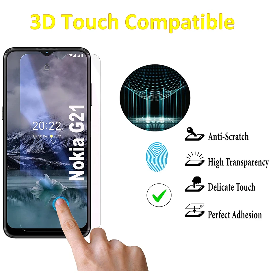 Ultra HD Clear Screen Protector Guard For Nokia G10 / G11 Nokia G20 / Nokia G21 - Image 2 of 4